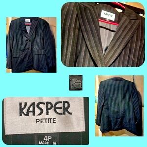 Kasper suit jacket/blazer size 4P